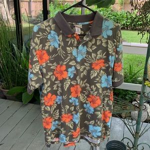 LLBean men Hawaiian shirt
